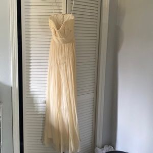 Floor length j crew gown prom dress evening gown
